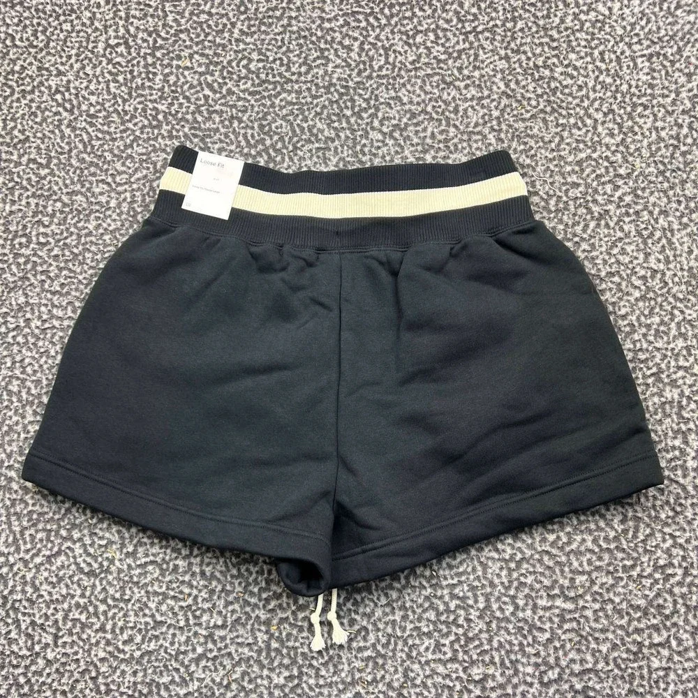 Nike Georgia Bulldogs Athletic Shorts Women Medium Black Fleece New M
